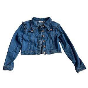 Nanette Lepore girls denim jean jacket